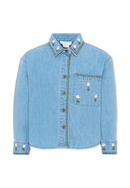 26FW [키즈] 스텔라 맥카트니 셔츠 TZ5A10 Z0522 606 DENIM
