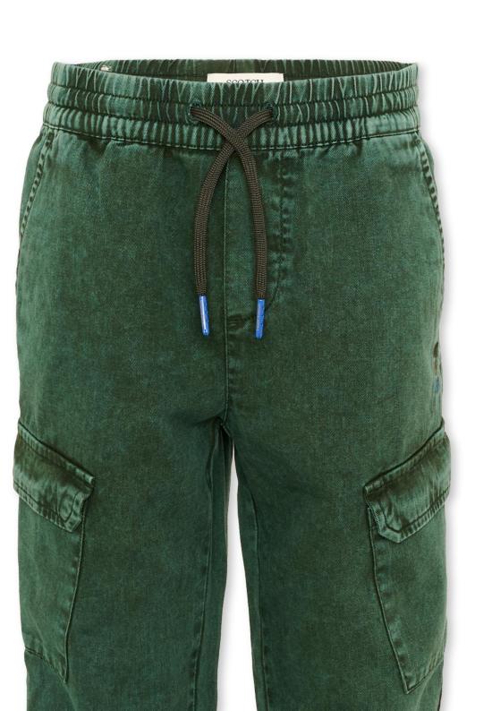 26FW [키즈] 스카치앤소다 스트레이트 팬츠 183307 301 GREEN - SCOTCH & SODA