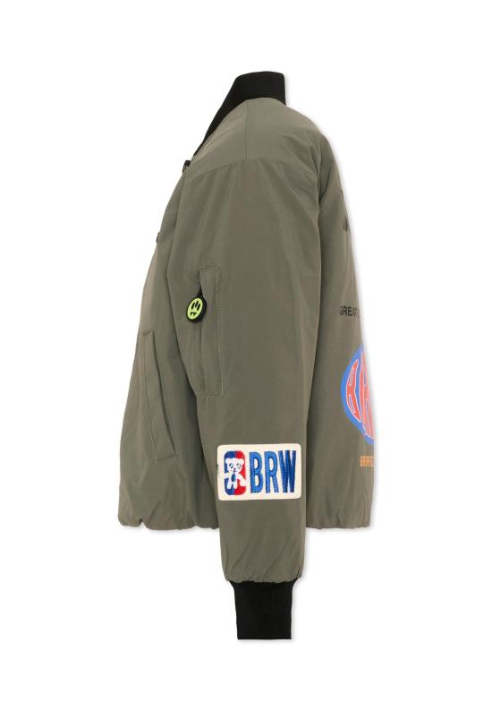 26FW [키즈] 바로우 봄버 자켓 F6BKJUBO005 082 GREEN - BARROW