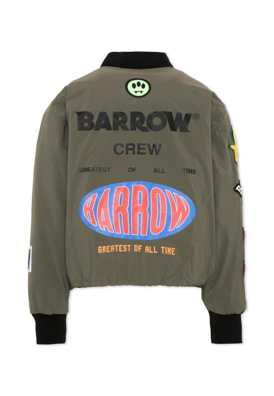 26FW [키즈] 바로우 봄버 자켓 F6BKJUBO005 082 GREEN - BARROW