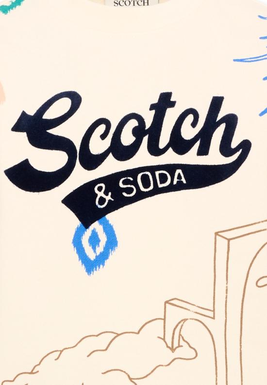 26FW [키즈] 스카치앤소다 니트/스웻셔츠 183338 100 IVORY - SCOTCH & SODA