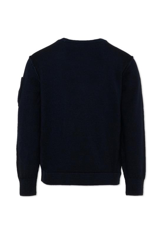 26FW [키즈] 씨피 컴퍼니 니트/스웻셔츠 CNW009 LHC01 41150 BLUE - C.P. COMPANY