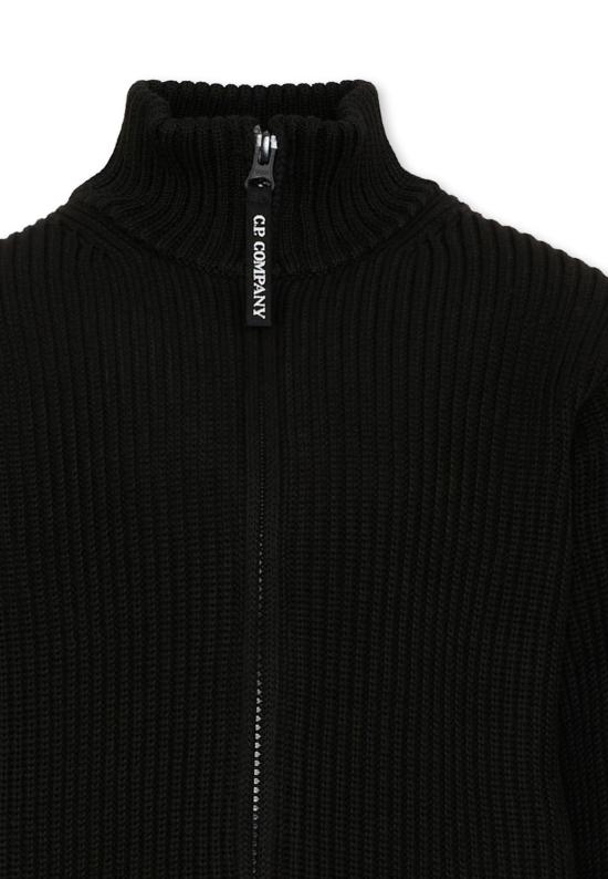 26FW [키즈] 씨피 컴퍼니 니트/스웻셔츠 CMW00P LHE36 60100 BLACK - C.P. COMPANY