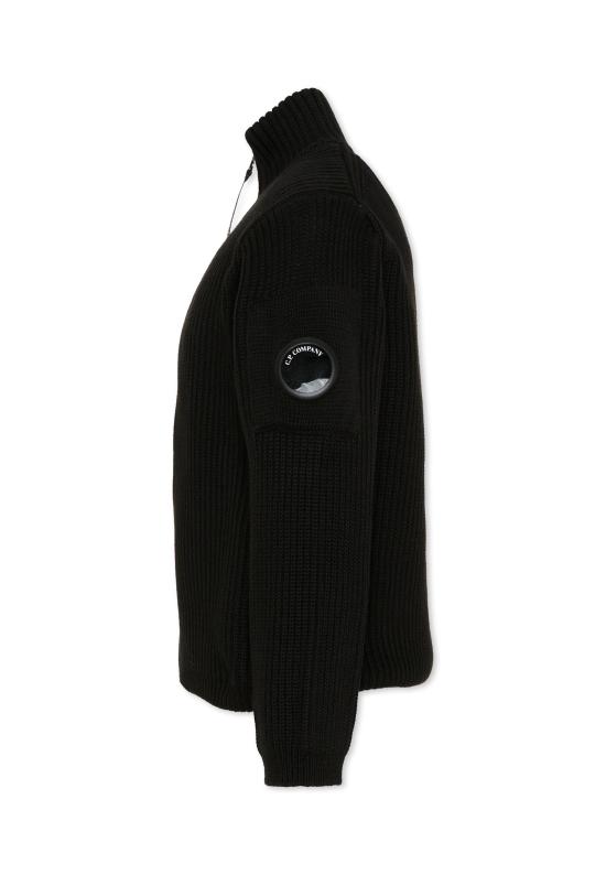 26FW [키즈] 씨피 컴퍼니 니트/스웻셔츠 CMW00P LHE36 60100 BLACK - C.P. COMPANY