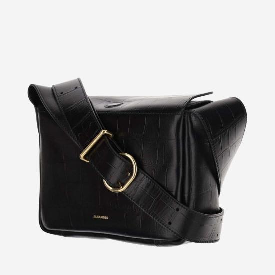 질샌더 가방 질 샌더 플랩 미니 숄더백 블랙 - JIL SANDER