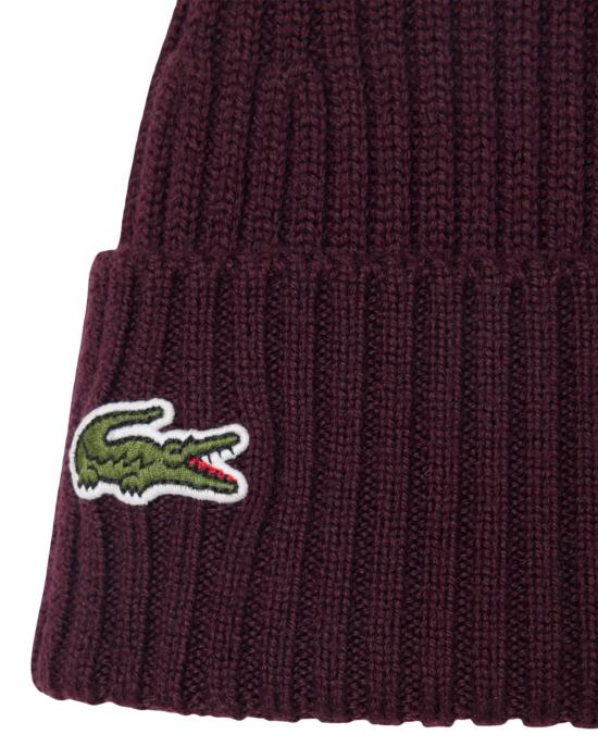 26FW 라코스테 비니 RB0001 PURPLE - LACOSTE