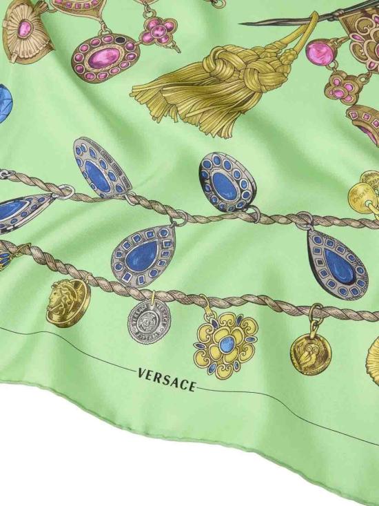 26FW 베르사체 머플러/스카프 10016001A188205GE70 GREEN - VERSACE