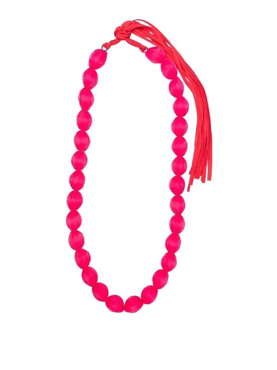 25FW 플리츠플리즈 목걸이/팬던트 PP59AK21122 PINK