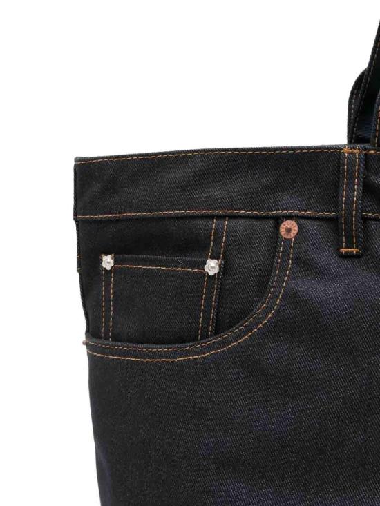 25FW 겐조 Five pockets 토트백 FG58SA411F2376 Blue - KENZO