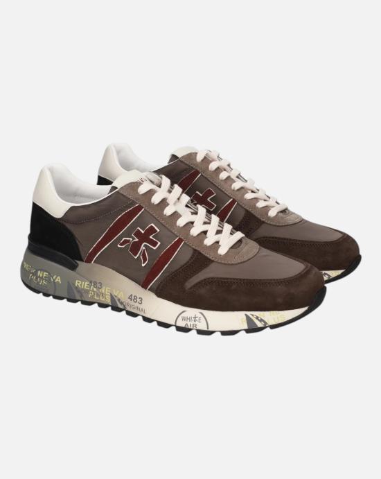  프리미아타 랜더 코어 레이스업 스니커즈 LANDER 8657 Brown - PREMIATA