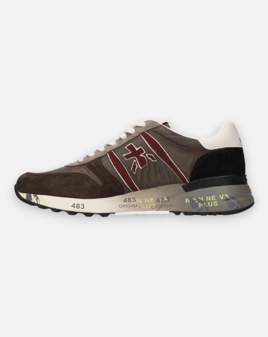  프리미아타 랜더 코어 레이스업 스니커즈 LANDER 8657 Brown - PREMIATA