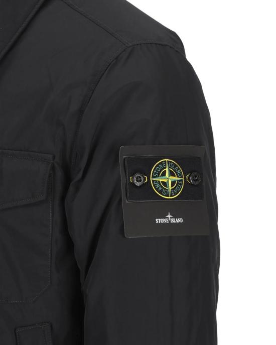 스톤 아일랜드 마이크로 랩스 다운 코치 자켓 L2S154100022 S0A26V0029 Black - STONE ISLAND