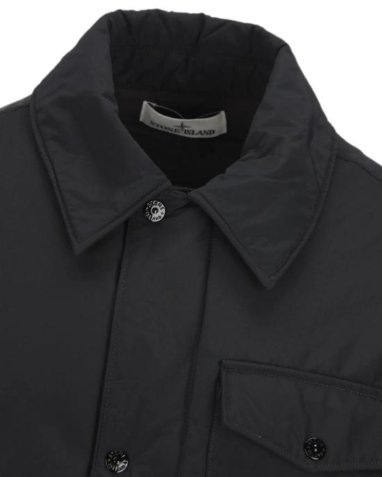  스톤 아일랜드 마이크로 랩스 다운 코치 자켓 L2S154100022 S0A26V0029 Black - STONE ISLAND