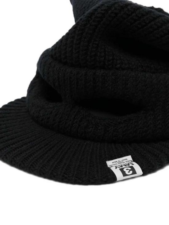 25FW 메종 미하라 야스히로 모자 A15AC402BLACK - MAISON MIHARA YASUHIRO
