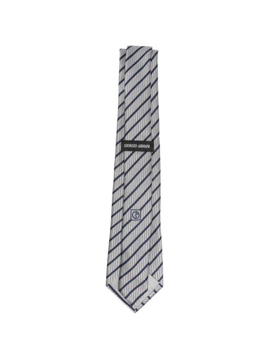 25FW 조르지오 아르마니 넥타이 GM000800TE20403F8036 Grey - GIORGIO ARMANI