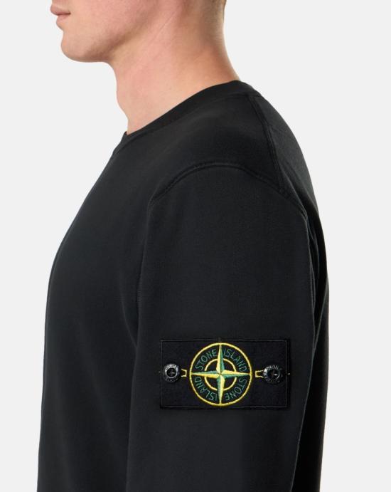  스톤 아일랜드 긴팔 티셔츠 L2S156100060 S0051V0029 Black - STONE ISLAND