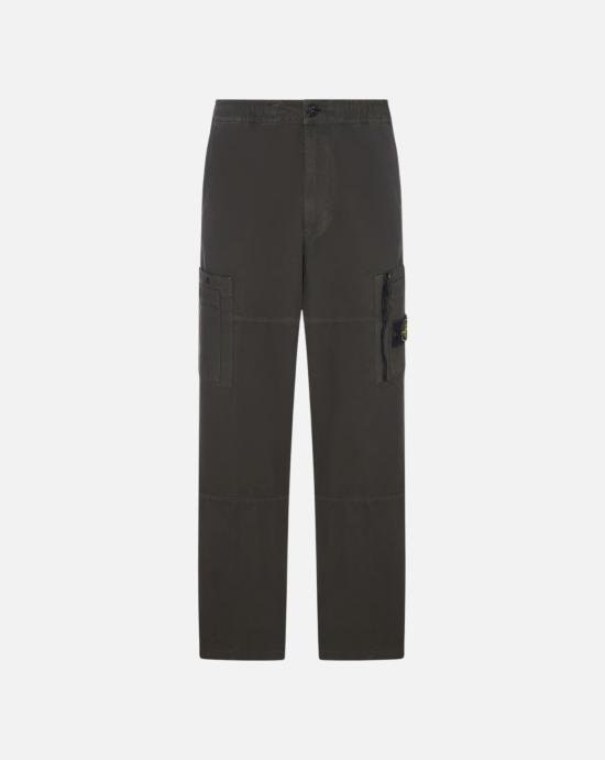  스톤 아일랜드 스트레이트 팬츠 L2S153100015 S0211V0078 Coal grey