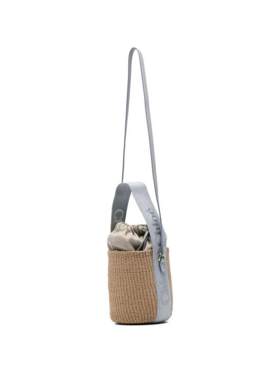 26FW 끌로에 우디 스몰 바스켓백 CHC23AS381L184A5 BLUE - CHLOE