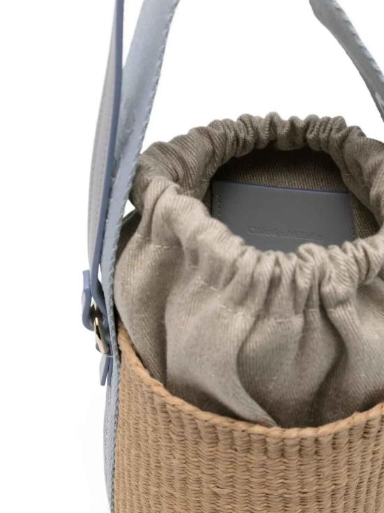 26FW 끌로에 우디 스몰 바스켓백 CHC23AS381L184A5 BLUE - CHLOE