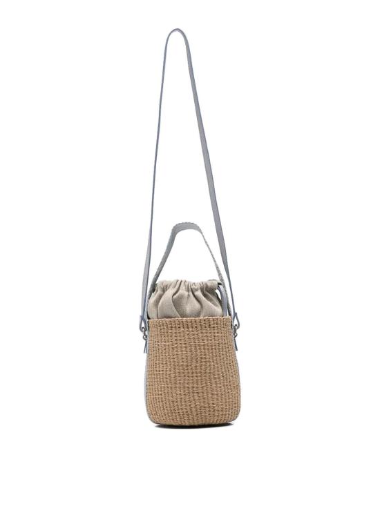 26FW 끌로에 우디 스몰 바스켓백 CHC23AS381L184A5 BLUE