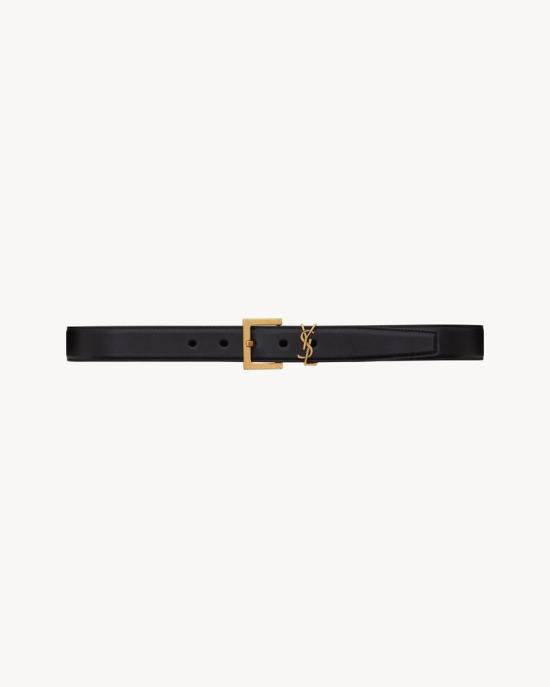  생로랑 벨트 MASTER 634437 BOO0W 1000 Saint Laurent BLACK