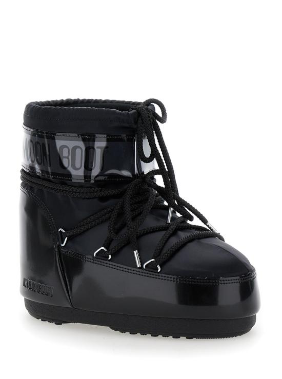 26FW 문부츠 아이콘 나일론 로우 부츠 80D140935 BLACK - MOON BOOT