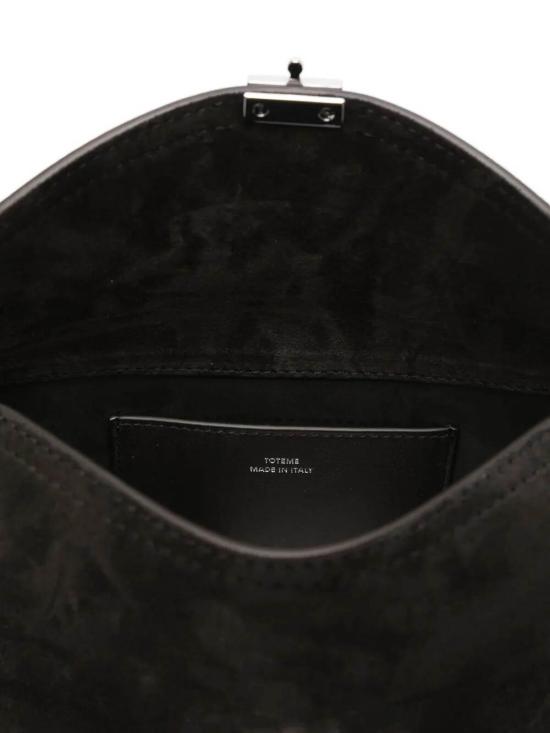 26FW 토템 T-락 가죽 클러치 백 234WAL944LE0004040 Brown - TOTEME