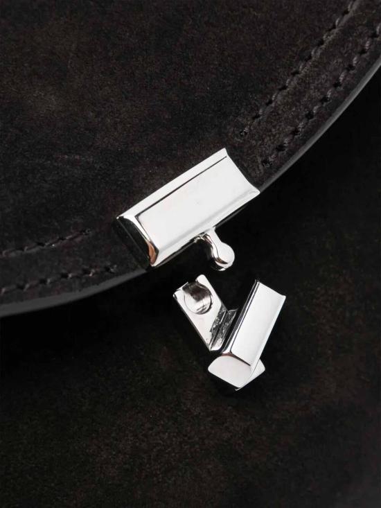26FW 토템 T-락 가죽 클러치 백 234WAL944LE0004040 Brown - TOTEME