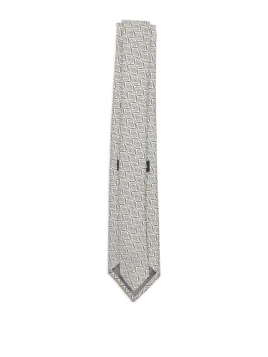 25FW 엠포리오 아르마니 넥타이 EM001344TE19717F0028 GREY - EMPORIO ARMANI