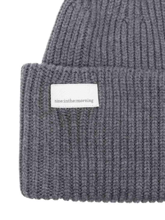 25FW 나인인더모닝 비니 9FW25UM06KETTE Grey - NINE IN THE MORNING