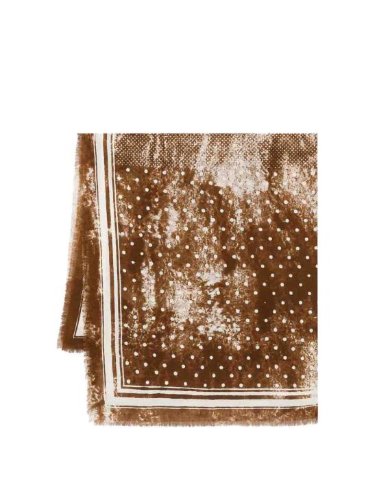25FW 데스틴 머플러/스카프 JILQUASCDOVVICUNA BROWN