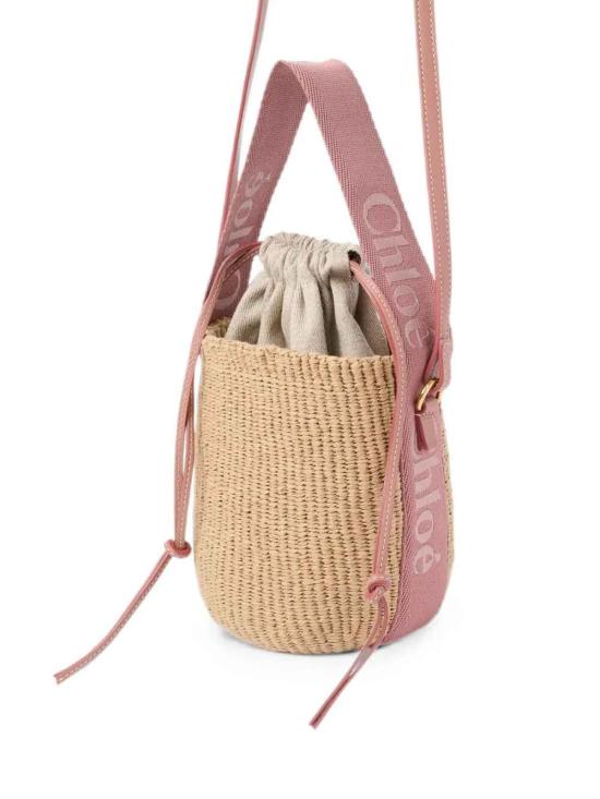 26FW 끌로에 우디 스몰 바스켓백 CHC23AS381L1826S BROWN - CHLOE