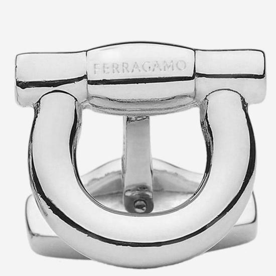 26FW 살바토레 페라가모 커프스 링크/타이 홀더 775189 SILVER - SALVATORE FERRAGAMO