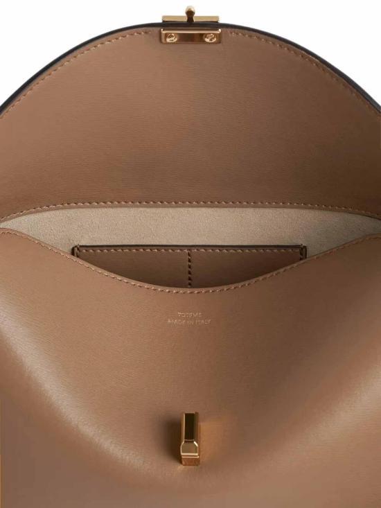 26FW 토템 티락 가죽 클러치 234WAL950LE0025033 Brown - TOTEME