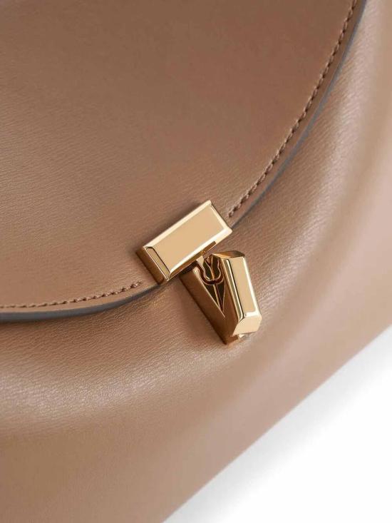 26FW 토템 티락 가죽 클러치 234WAL950LE0025033 Brown - TOTEME