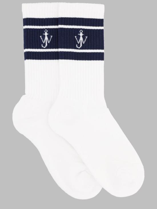 26FW JW앤더슨 양말 KW1530 YN0509023 WHITE - JW ANDERSON