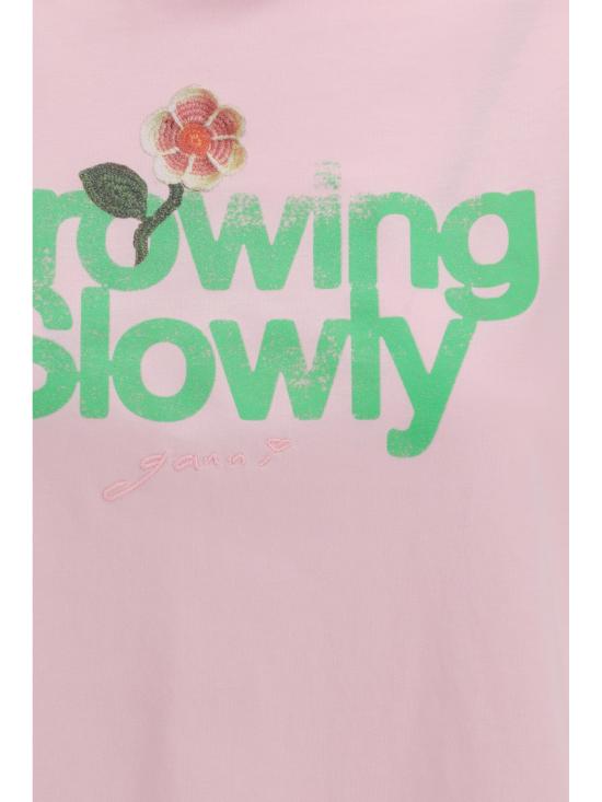 26FW 가니 반팔 티셔츠 A1050191 868 ROSA - GANNI