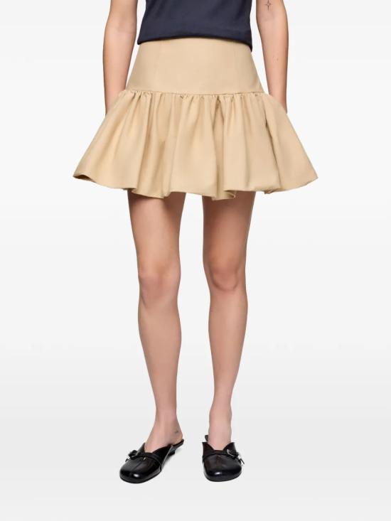 26FW 가니 숏 스커트 A1090243 ZZR BEIGE - GANNI