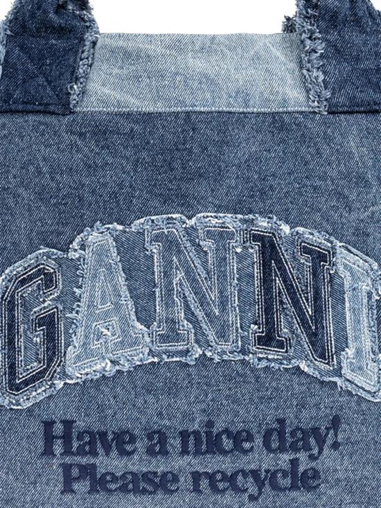 26FW 가니 토트백 B2110091 569 BLU - GANNI