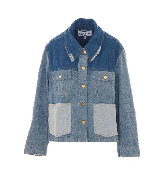 26FW 가니 수트 자켓 A1010180 567 BLU