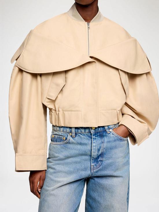 26FW 가니 수트 자켓 A1010099 ZZR BEIGE - GANNI