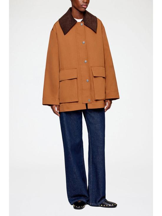 26FW 가니 수트 자켓 A1010221 05W MARRONE - GANNI