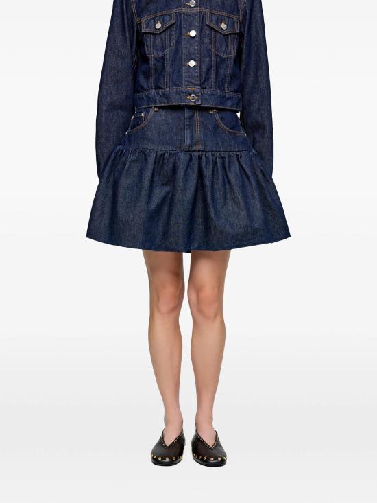 26FW 가니 린스 데님 스커트 A1090097 077 BLU - GANNI