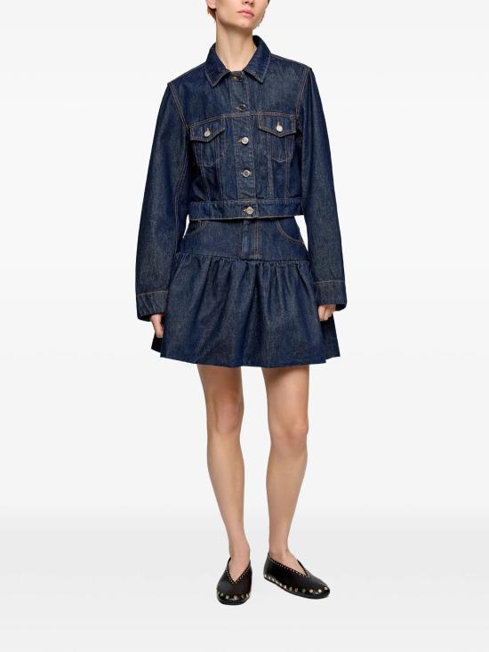 26FW 가니 린스 데님 스커트 A1090097 077 BLU - GANNI