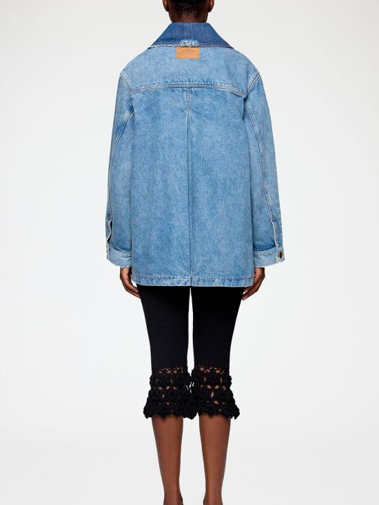 26FW 가니 수트 자켓 A1010179 567 BLU - GANNI
