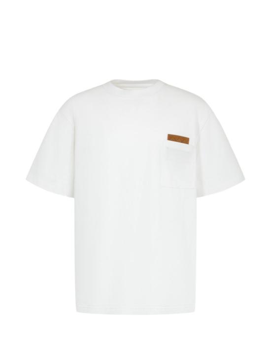 26FW 보테가베네타 반팔 티셔츠 838924V4N50 9000 WHITE