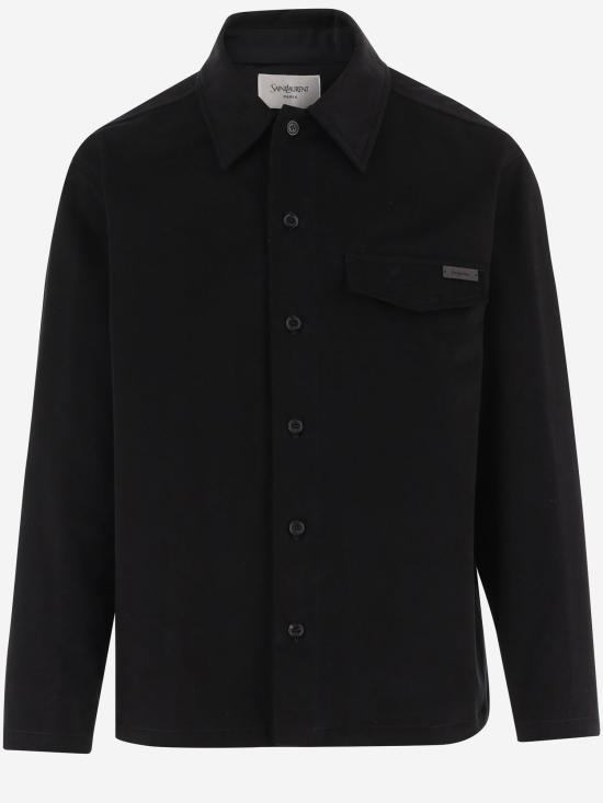 26FW 생로랑 셔츠 873919 BLACK