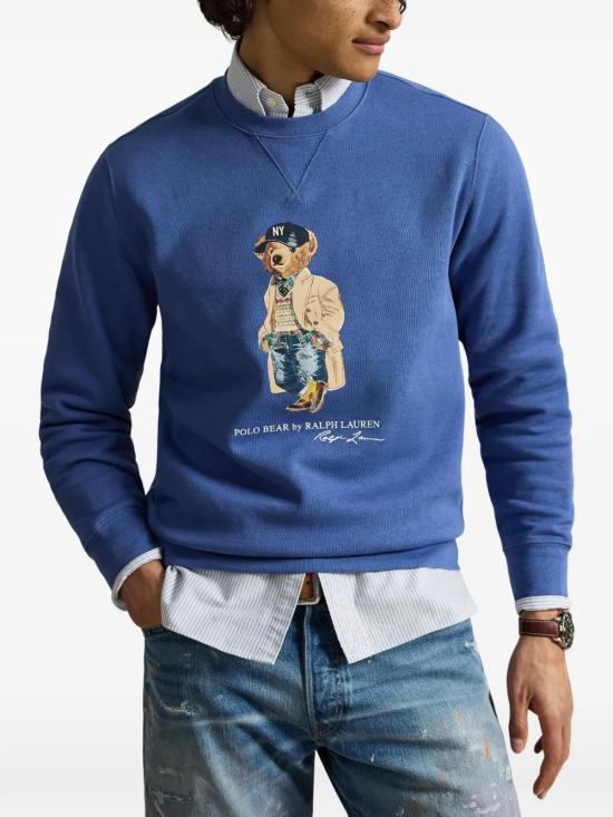 26FW 폴로 랄프로렌 긴팔 티셔츠 710B27073 001 BLU - POLO RALPH LAUREN