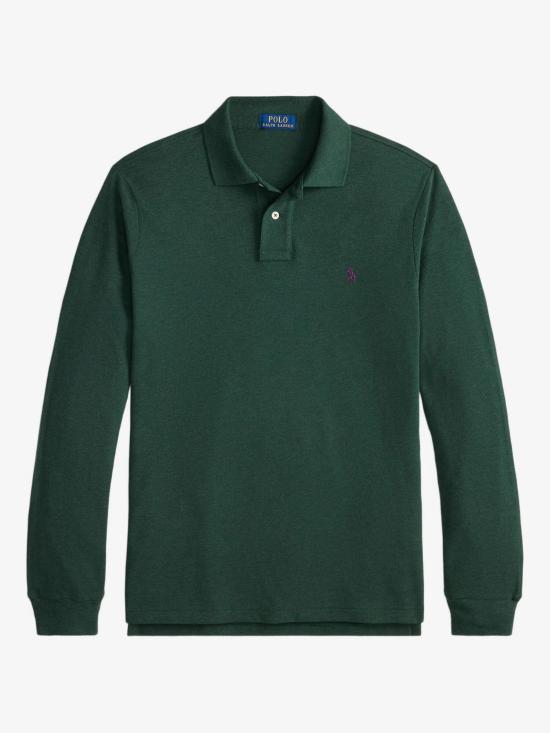 26FW 폴로 랄프로렌 클래식 핏 코튼 폴로 셔츠 710680790 149 Verde
