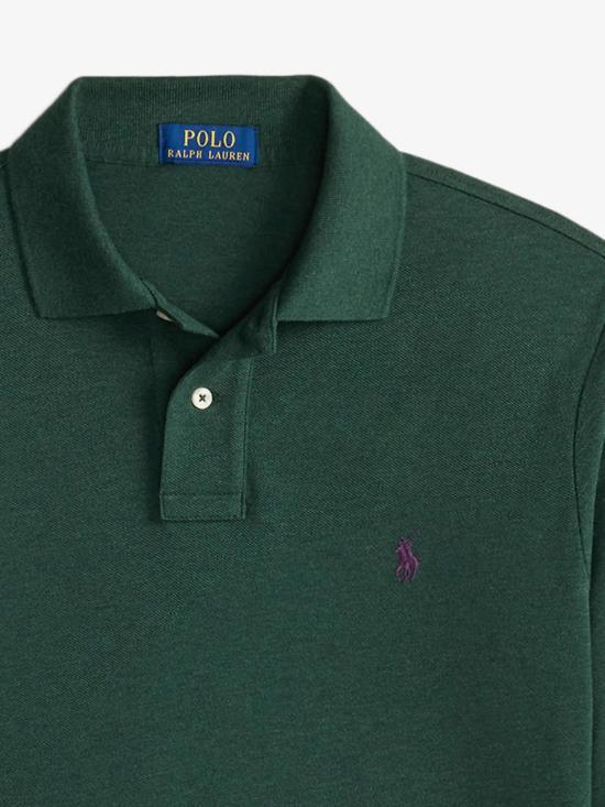 26FW 폴로 랄프로렌 클래식 핏 코튼 폴로 셔츠 710680790 149 Verde - POLO RALPH LAUREN